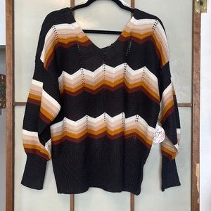Full Circle Trends 70s Inspired Sweater